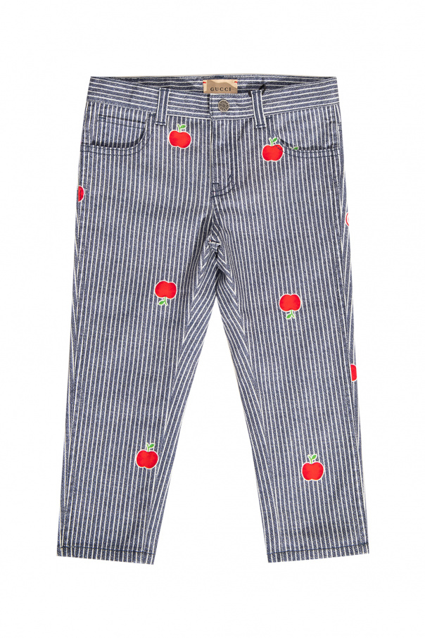 Gucci Kids Patterned jeans